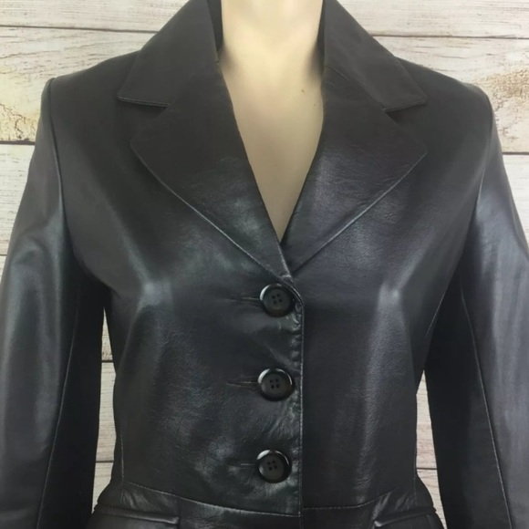 Mackage leather trench - Picture 5 of 10